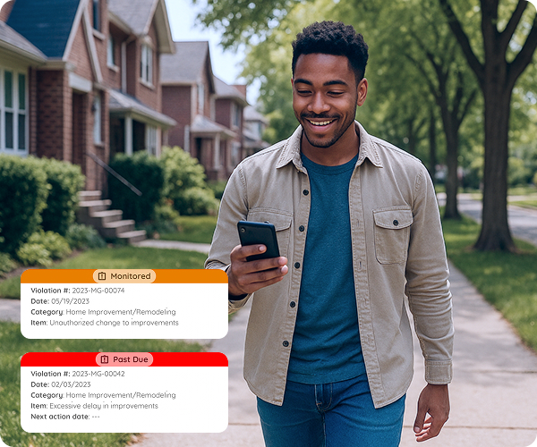 manager guy on phone